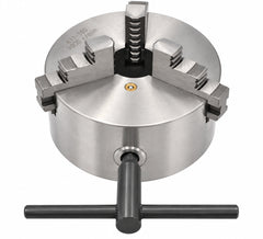 3-Jaw 160mm Self-Centering Manual Lathe Chuck - Twin Eagle Imports