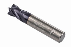 Fullerton 91371 0.4724" 4 Flute TiAlN Coated Corner Radius End Mill