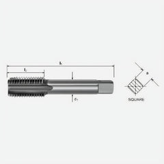 Somta Series 519 – HSS HSS M4 X 0.7 L/H Intermediate Tap
