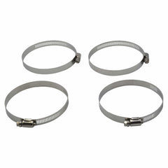 4 Piece 304 Stainless Steel 84-108mm Worm Drive Hose Clamp - Twin Eagle Imports