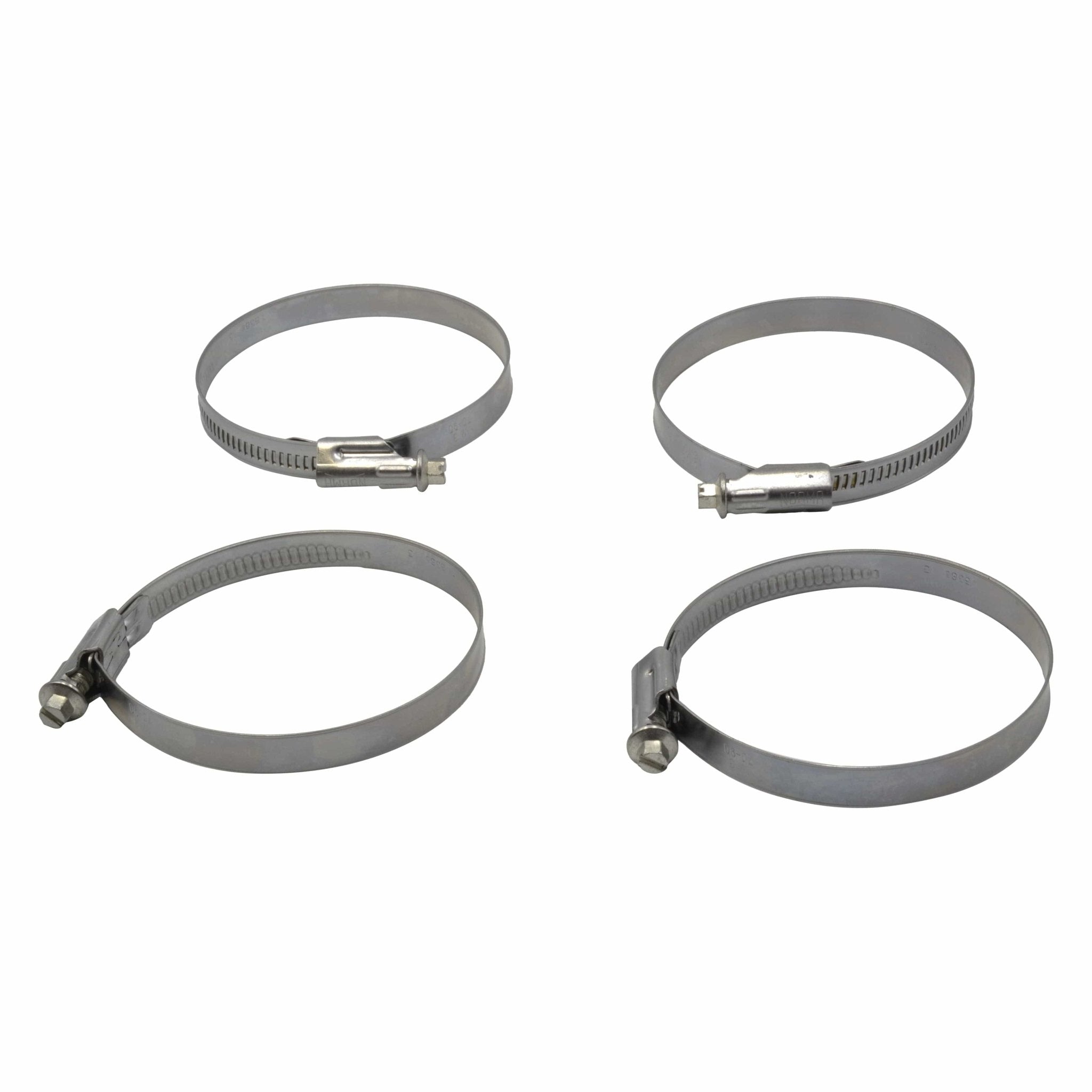 4 Piece Norma 304 Stainless Steel 70-90mm Worm Drive Hose Clamp - Twin Eagle Imports