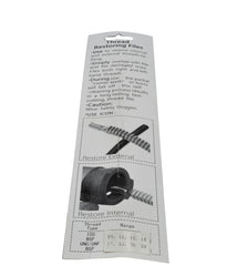 Imperial UNF and UNC Thread File Internal External 10 - 24 TPI