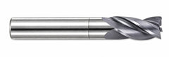 Fullerton 91367 0.3937" 4 Flute TiAlN Coated Corner Radius End Mill