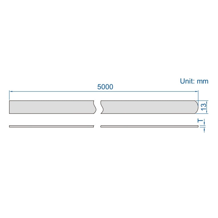 Insize Feeler Gauge Tape 0.07mm Range Series 4621-07