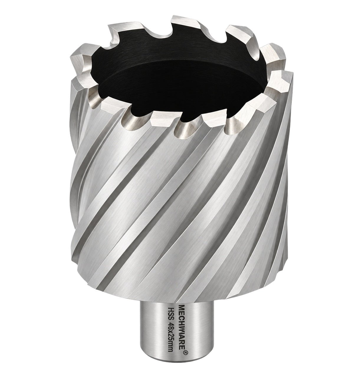48 x 25mm D.O.C HSS Weldon Shank Annular Cutter - Twin Eagle Imports