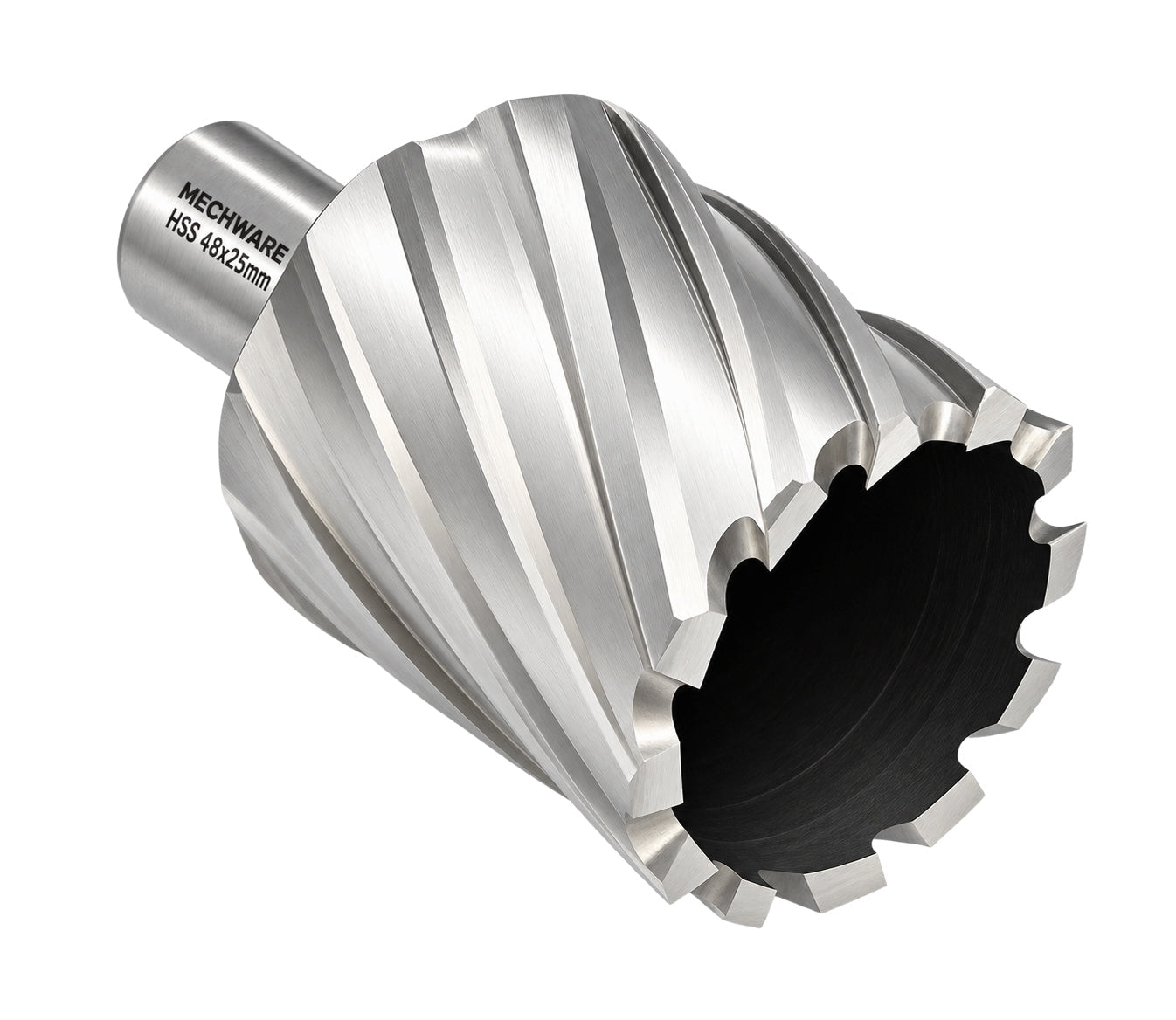48 x 25mm D.O.C HSS Weldon Shank Annular Cutter - Twin Eagle Imports