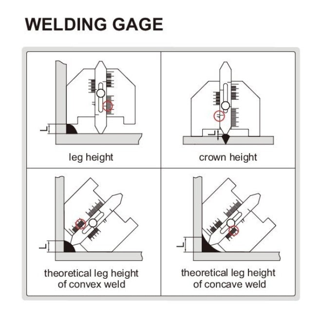 Insize Welding Gauge Series 4851-1