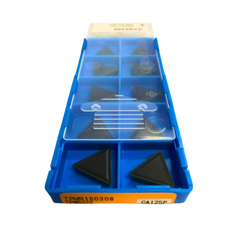 10pc Kyocera TPMR160308 CA125P – Turning Insert (Positive Type, Steel Machining)