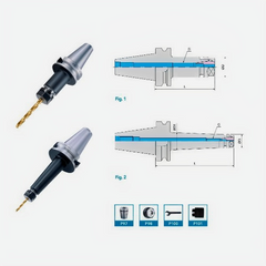 Acrow BT40 ER16 Collet Chuck Holder – 100 mm