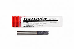 Fullerton 91359 0.2362" 4 Flute TiAlN Coated Corner Radius End Mill