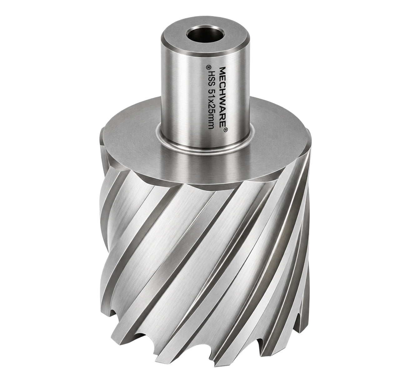51 x 25mm D.O.C HSS Weldon Shank Annular Cutter - Twin Eagle Imports