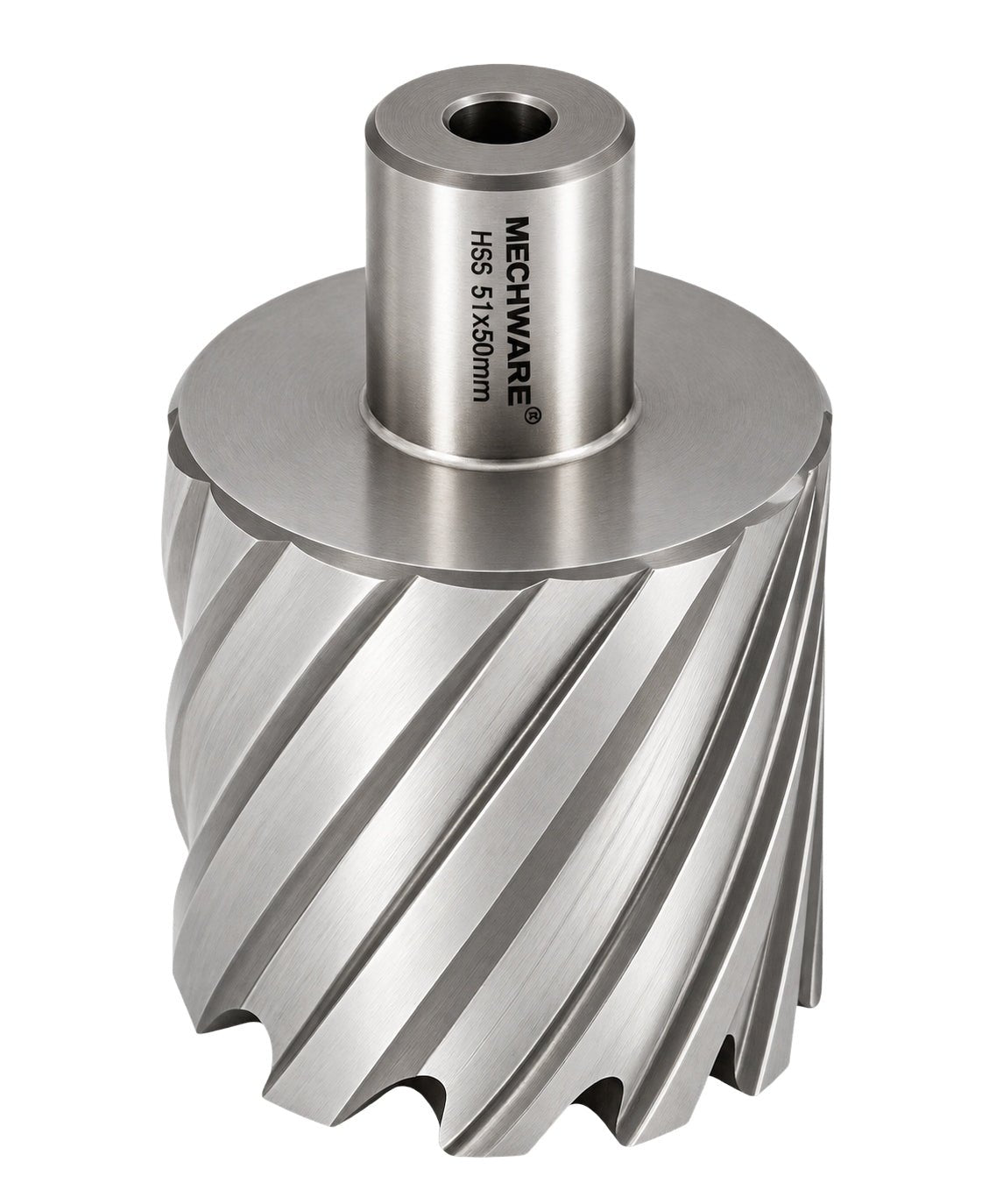 51 x 50mm D.O.C HSS Weldon Shank Annular Cutter - Twin Eagle Imports