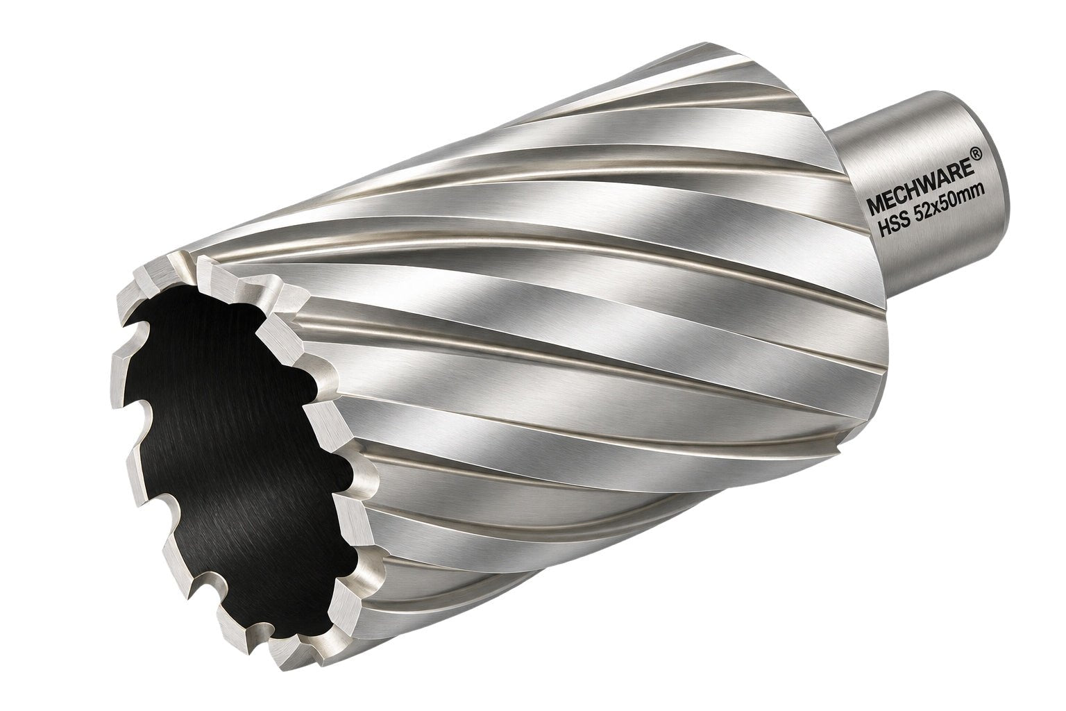 52 x 50mm D.O.C HSS Weldon Shank Annular Cutter - Twin Eagle Imports