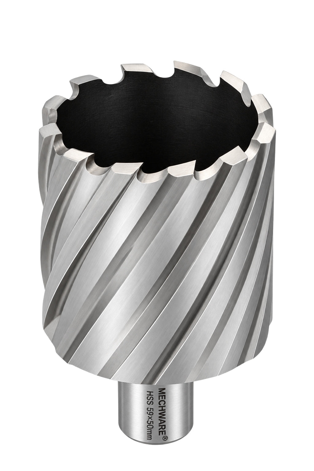 59 x 50mm D.O.C HSS Weldon Shank Annular Cutter - Twin Eagle Imports