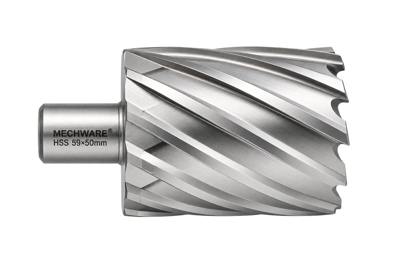 59 x 50mm D.O.C HSS Weldon Shank Annular Cutter - Twin Eagle Imports