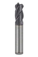 Fullerton 10.0mm 4 Flute TiAlN Coated Carbide Ball Nose Endmill - 3200 Series