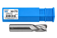 Kyocera SGS 30175 1" 4 Flute Bright Uncoated Carbide Square End Mill Stub Length