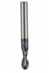 Fullerton 4.0mm 2 Flute TiAlN Coated Carbide Ball Nose Endmill - 3215 Series