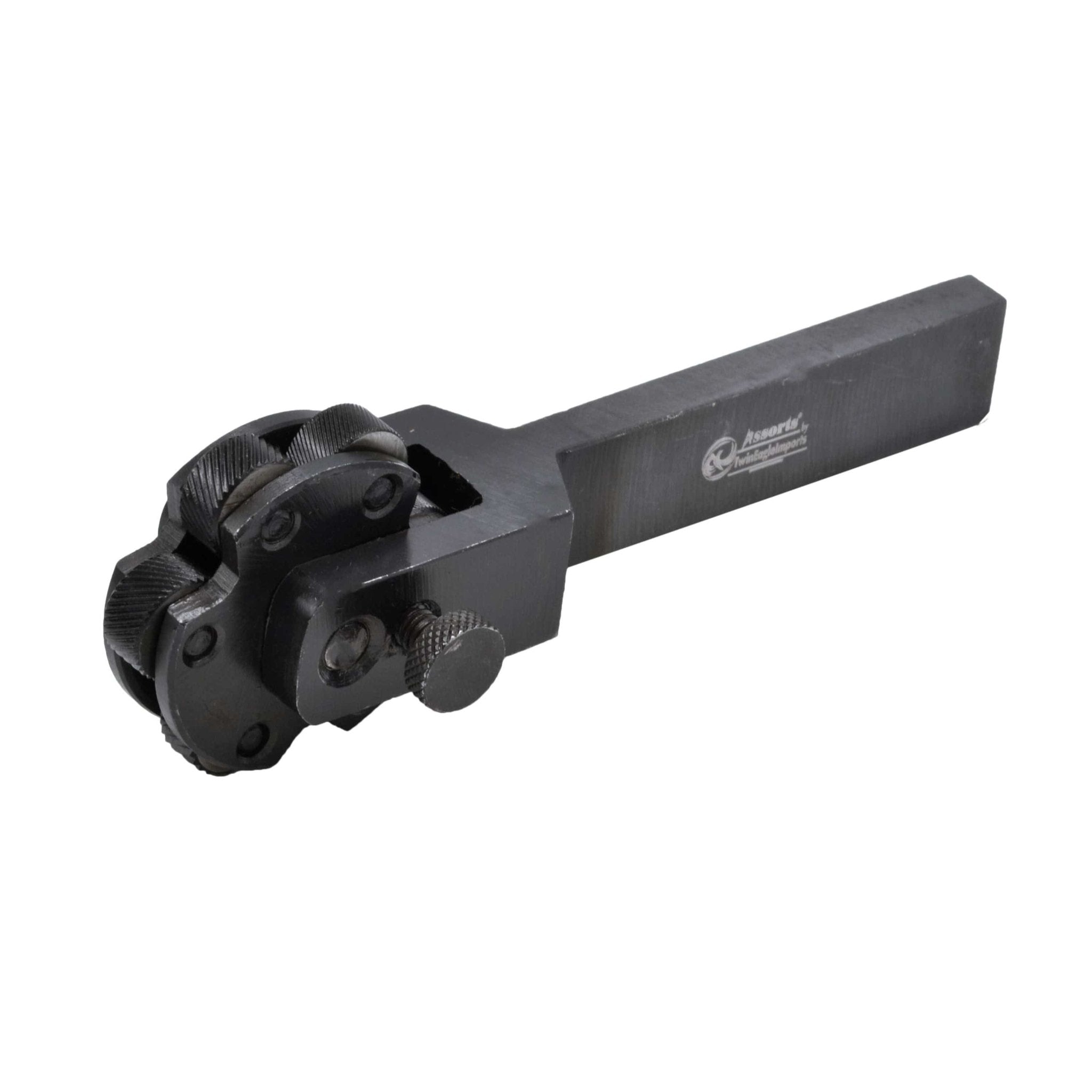 6 Wheel revolving head knurling tool. - Twin Eagle Imports
