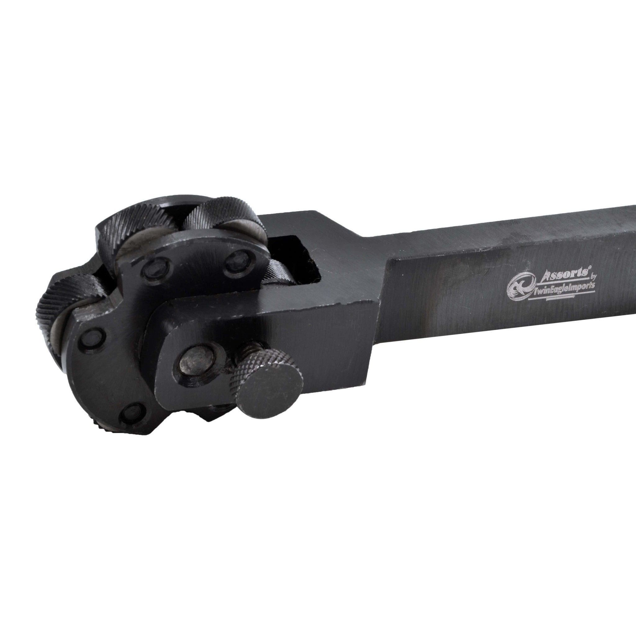 6 Wheel revolving head knurling tool. - Twin Eagle Imports