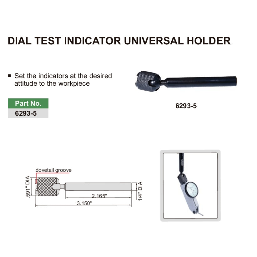 Insize Dial Test Holder 6293-5