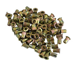 6/32 UNC Zinc Plated Steel Nutsert Rivet Nuts – Bulk Pack of 50 - Twin Eagle Imports