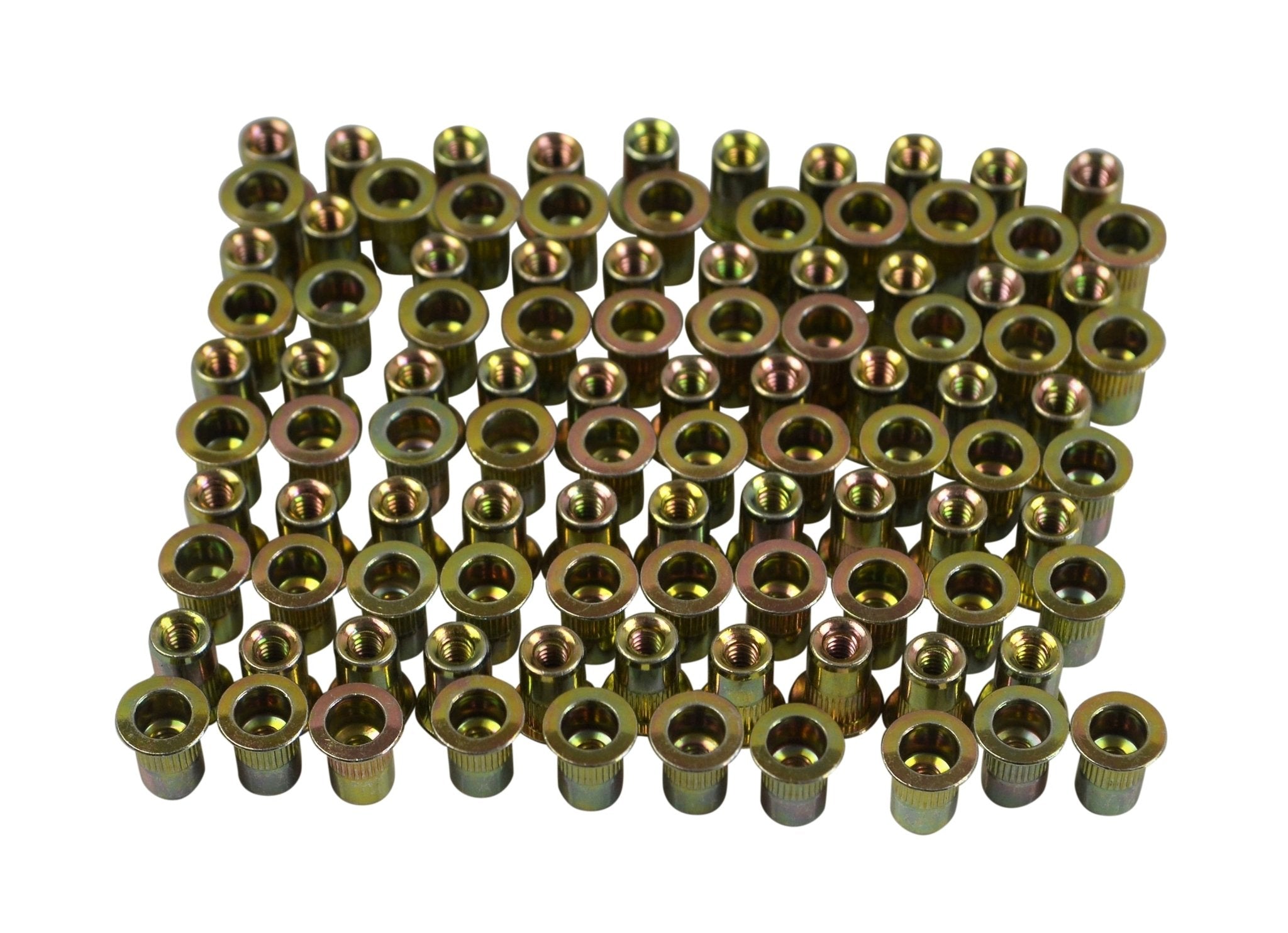 6/32 UNC Zinc Plated Steel Nutsert Rivet Nuts – Bulk Pack of 50 - Twin Eagle Imports