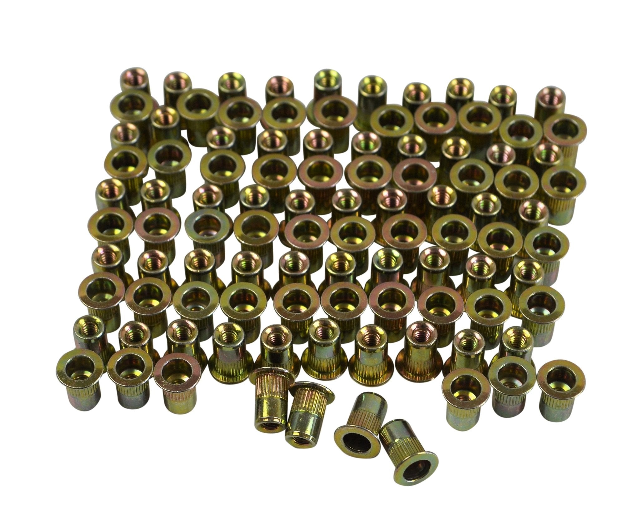 6/32 UNC Zinc Plated Steel Nutsert Rivet Nuts – Bulk Pack of 50 - Twin Eagle Imports