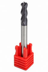 Fullerton 5.0mm 4 Flute TiAlN Coated Carbide Ball Nose Endmill - 3200 Series