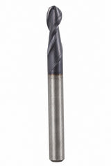 Fullerton 4.0mm 2 Flute TiAlN Coated Carbide Ball Nose Endmill - 3215 Series