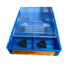 10pc Kyocera TCMT110208HQ CA125P – Turning Insert (Roughing, HQ Chipbreaker)