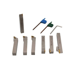 7pc Indexable Turning Tool Holder Set 12mm 11-126-T20 - Twin Eagle Imports