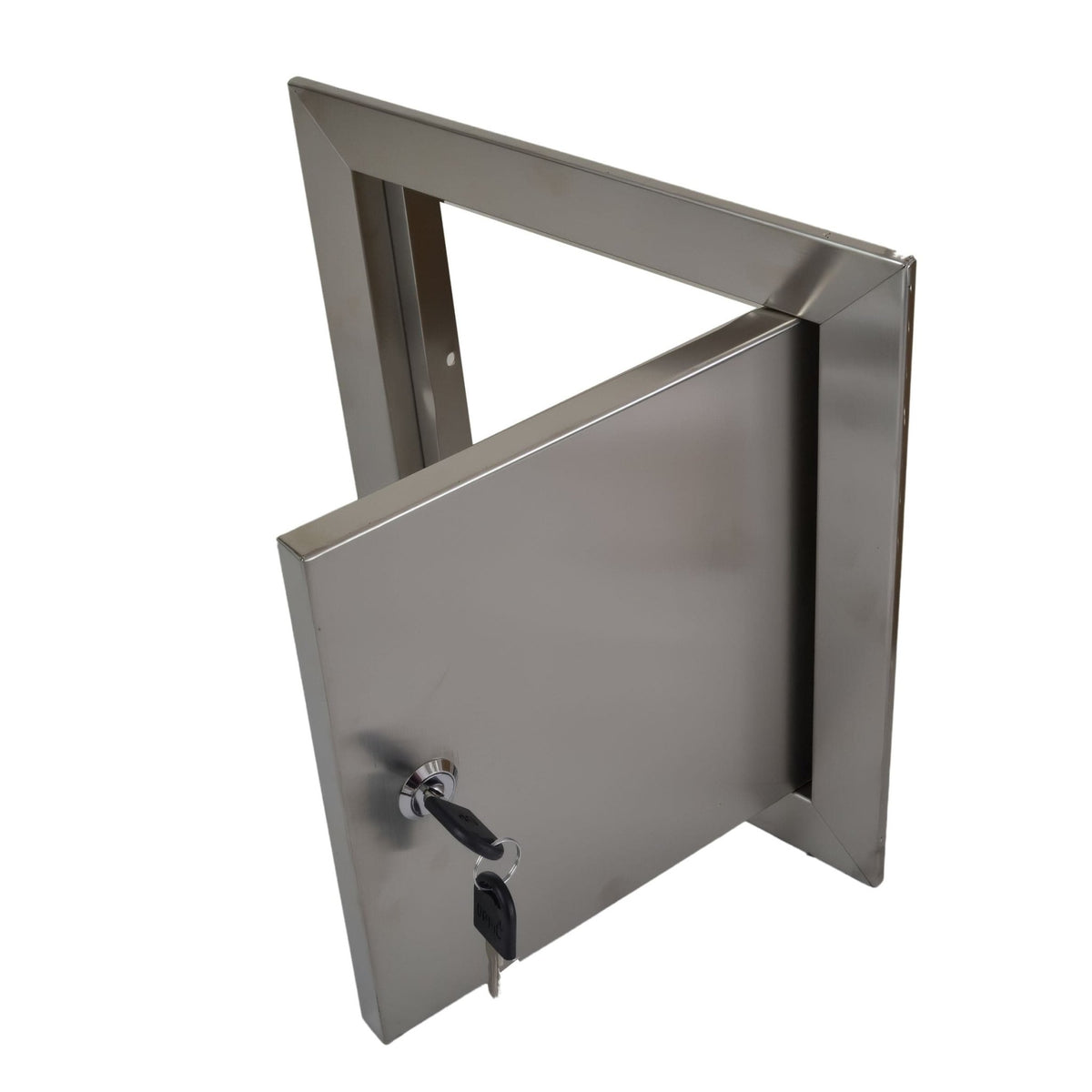 8″ (210mm) Stainless Steel Access Panel with Key Lock - Twin Eagle Imports