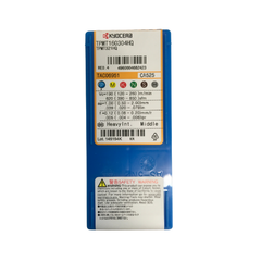 10pc Kyocera TPMT160304HQ CA525 – Turning Insert (Finishing to Medium, HQ Chipbreaker)
