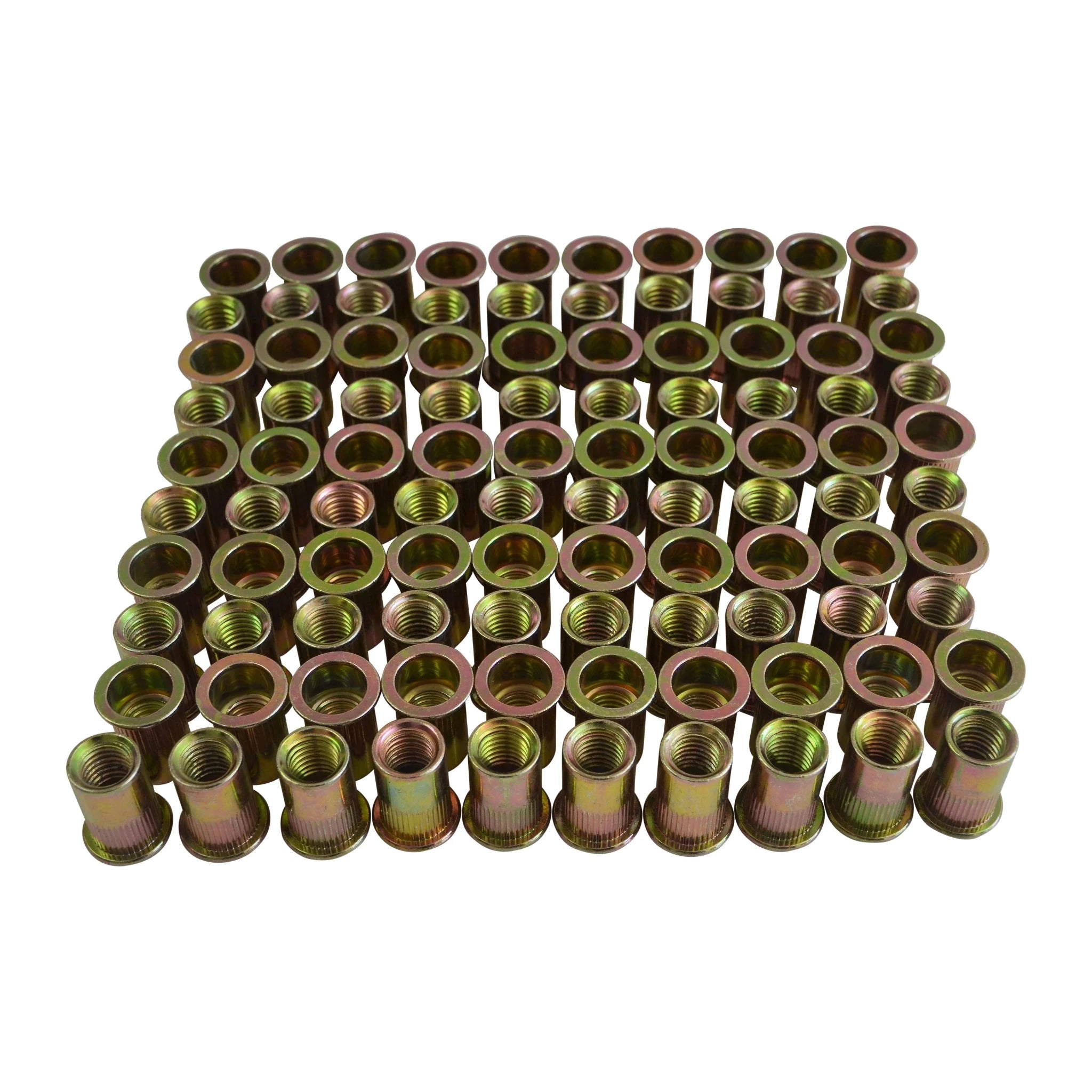 8/32 UNC Zinc Plated Steel Nutsert Rivet Nuts – Bulk Pack of 50 - Twin Eagle Imports