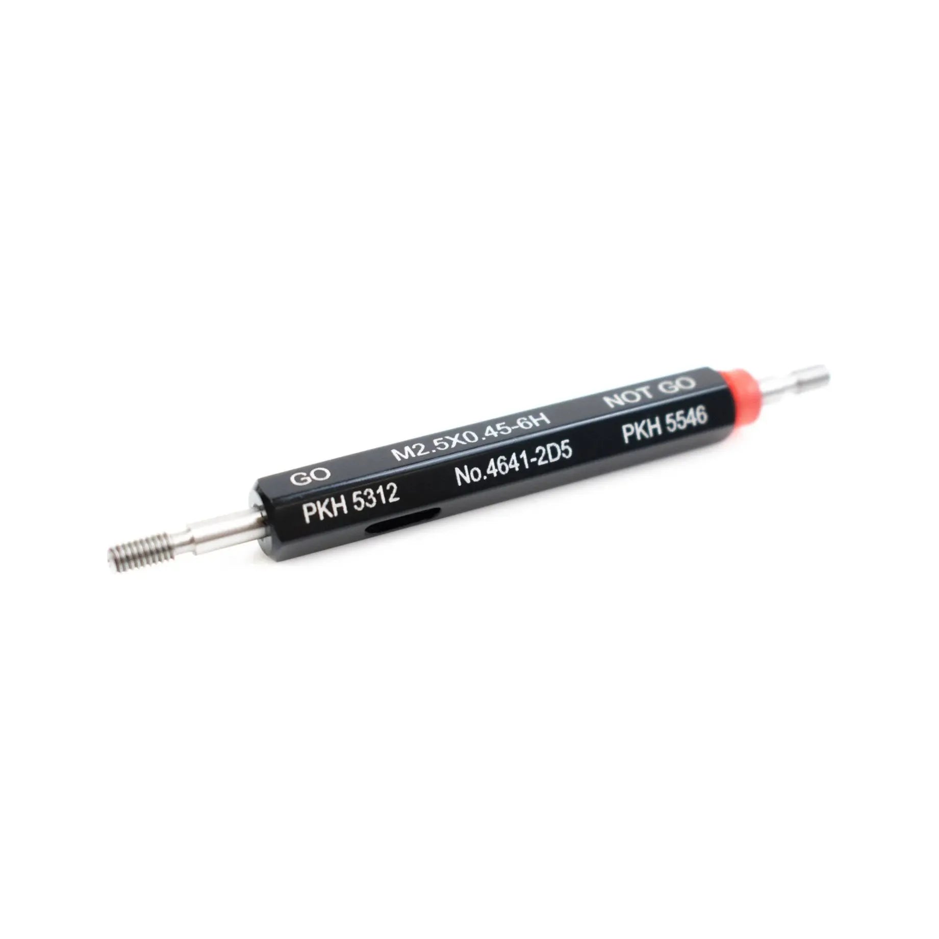 Insize Plus Metric Thread Plug Gauge M2.5 x 0.45 Range Series 4641-2D5