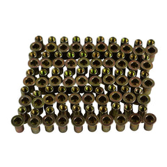 3/16 UNC Zinc Plated Steel Nutsert Rivet Nuts – Bulk Pack of 50