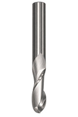 Kyocera SGS 43316 8mm 2 Flute Bright Uncoated Carbide Ball Nose End Mill