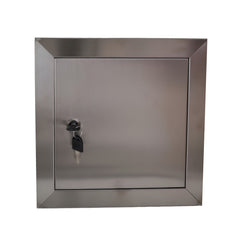 8″ (210mm) Stainless Steel Access Panel with Key Lock