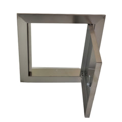 8″ (210mm) Stainless Steel Access Panel with Screw Lock