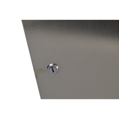8″ (210mm) Stainless Steel Access Panel with Screw Lock