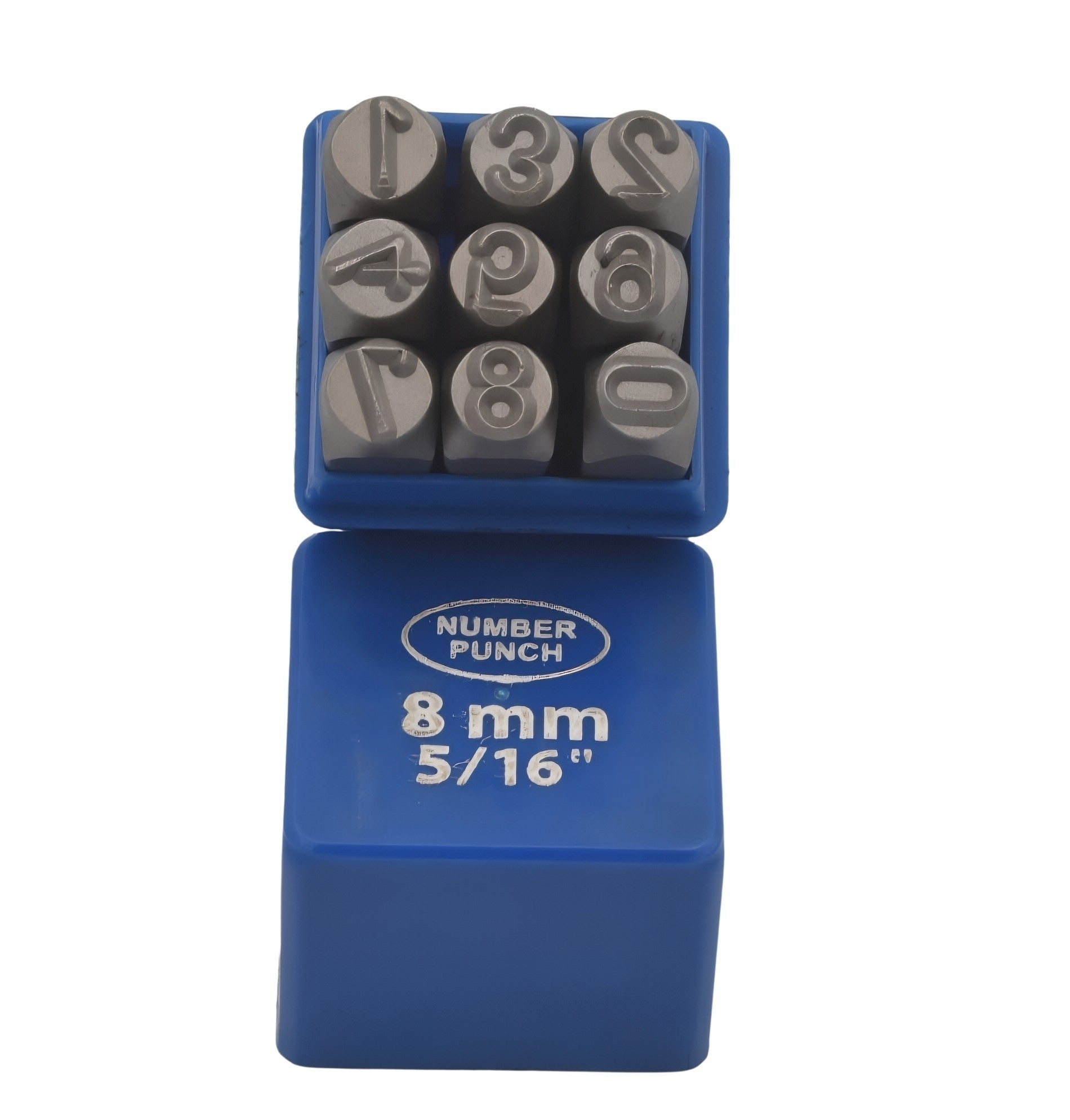 8mm Letter and Number Stamp Punch 36 piece - Twin Eagle Imports