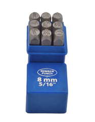 8mm Letter and Number Stamp Punch 36 piece - Twin Eagle Imports