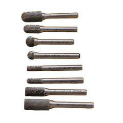 8pc Die Grinder Carbide Burr Kit 1/4 Shank - Twin Eagle Imports
