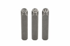 9-Piece 6mm (1/4") Steel Number Stamping Set - Twin Eagle Imports