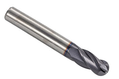 Fullerton 12.0mm 4 Flute TiAlN Coated Carbide Ball Nose Endmill - 3200 Series