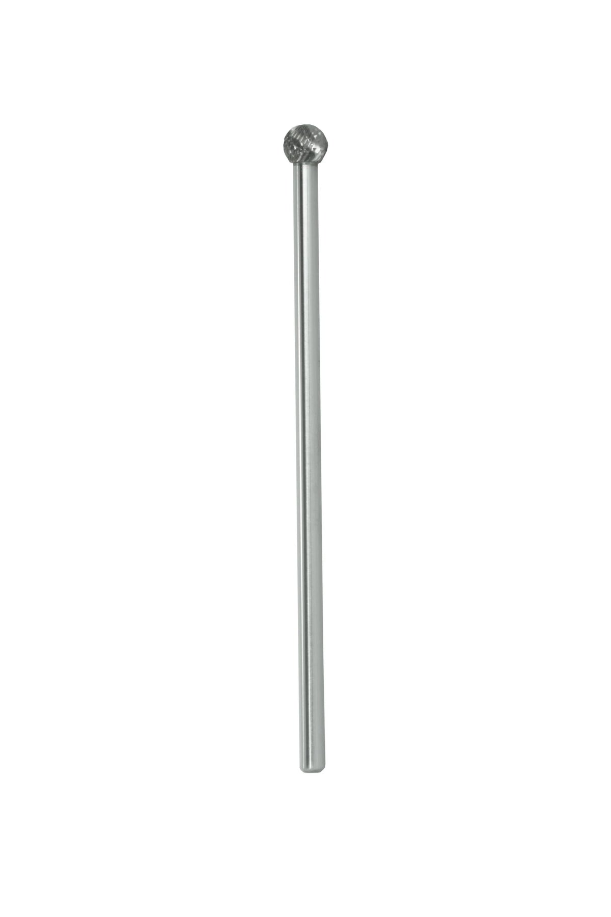 Fullerton SD1L6 – 1/4" Long Series Double Cut Carbide Burr (Ball Shape)
