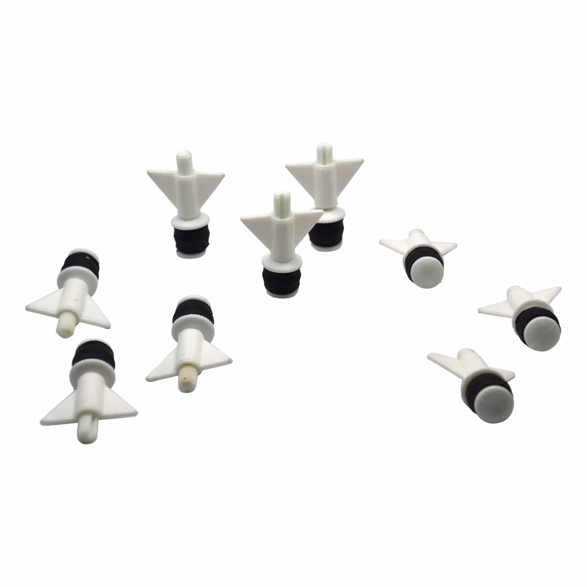 9x Nylon Mechanical Pipe Test Plug Bung No Bypass 18mm to 26mm - Twin Eagle Imports