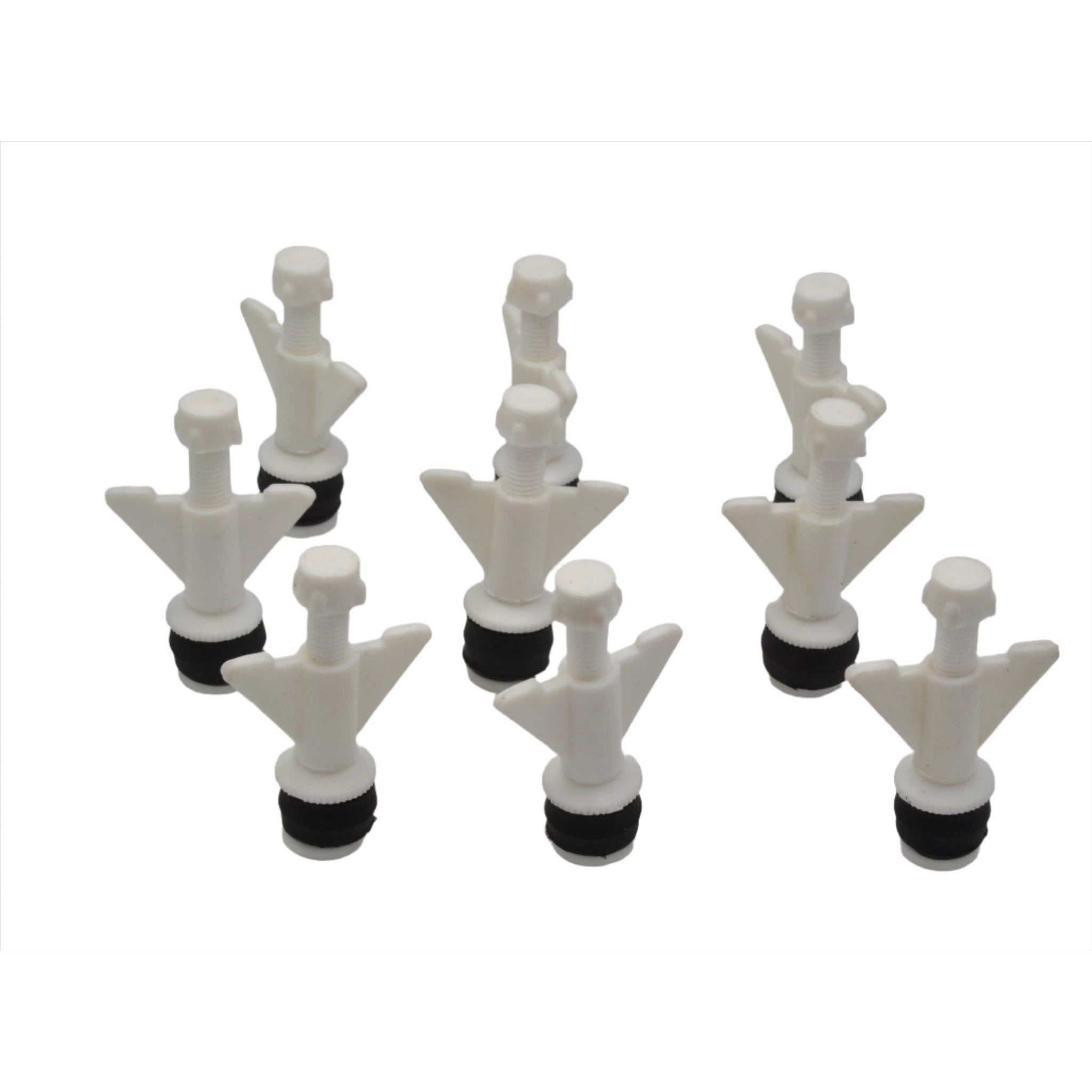 9x Nylon Mechanical Pipe Test Plug Bung with 10mm Bypass 18mm to 26mm - Twin Eagle Imports