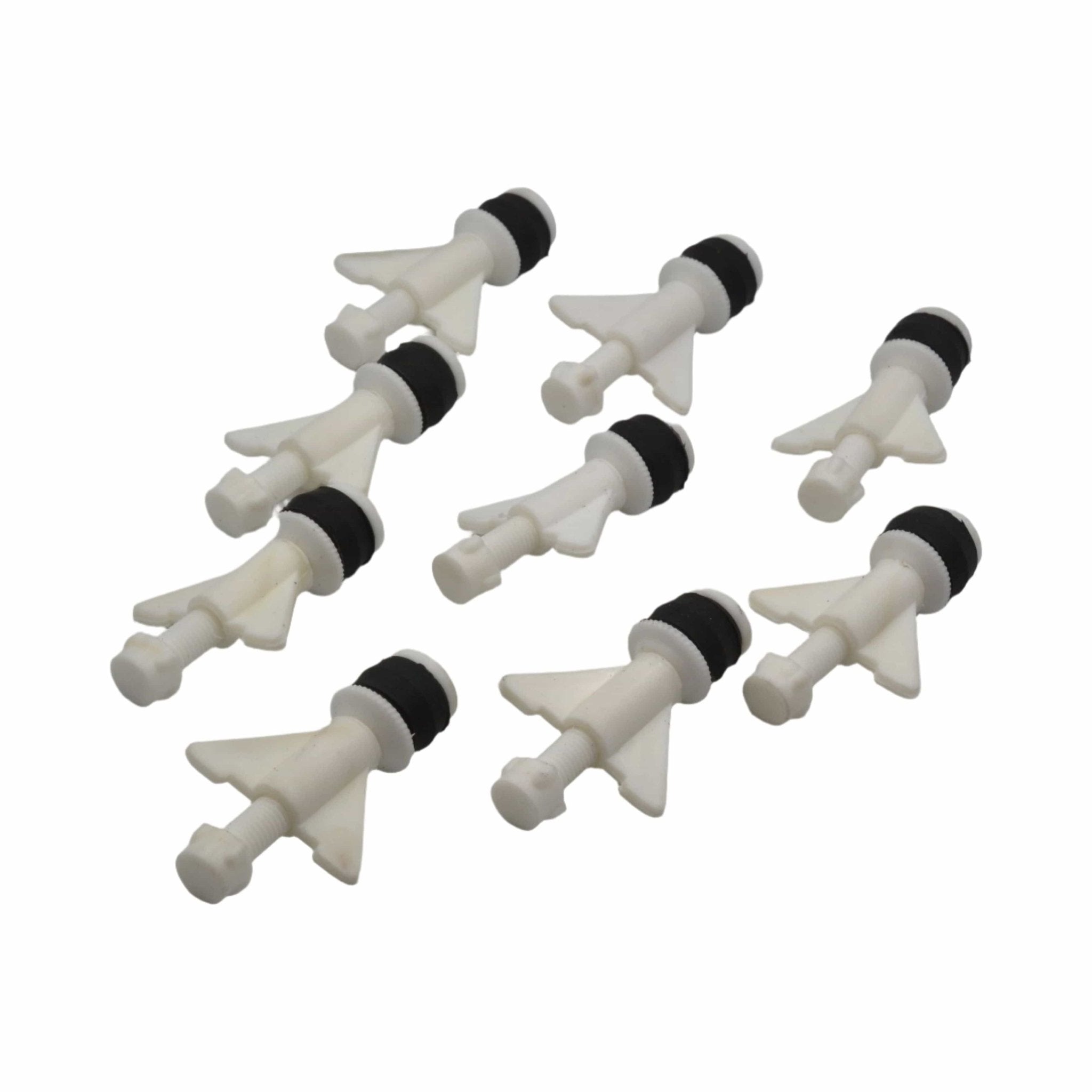 9x Nylon Mechanical Pipe Test Plug Bung with 10mm Bypass 18mm to 26mm - Twin Eagle Imports